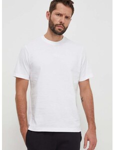 Bavlnené tričko adidas pánske, béžová farba, jednofarebný, IN3161