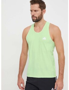 Bežecké tričko adidas Performance Own The Run zelená farba, IN1530