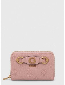 Peňaženka Guess IZZY dámsky, ružová farba, SWPD92 09400