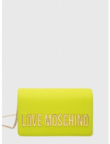 Kabelka Love Moschino zelená farba
