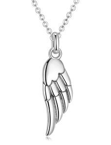 Ligot Strieborný náhrdelník s príveskom krídlo