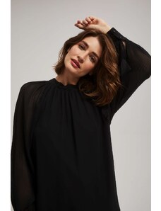 Moodo Shirt with pleated sleeves