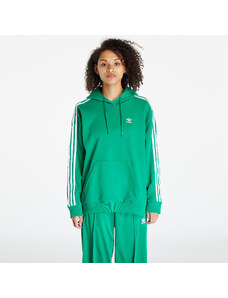 Dámska mikina adidas Originals 3-Stripes Oversized Hoodie Green