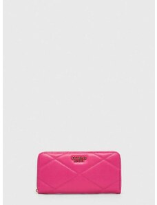 Peňaženka Guess CILIAN dámsky, ružová farba, SWQB91 91460