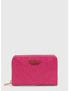 Peňaženka Guess JANIA dámsky, ružová farba, SWGA91 99400