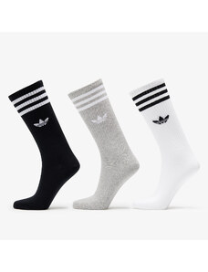 adidas Originals Pánske ponožky adidas High Crew Sock White/ Mgreyh/ Black
