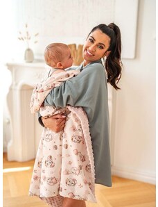 Zateplená deka pre bábätká La Millou Minky ROSSIE by Maja Hyży M