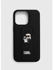 Puzdro na mobil Karl Lagerfeld iPhone 13 Pro / 13 6.1'' čierna farba