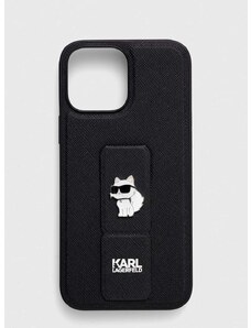 Puzdro na mobil Karl Lagerfeld iPhone 13 Pro Max 6.7'' čierna farba
