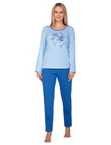 REGINA Dámske pyžamo 647 plus blue