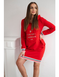 Fashionweek Mikinové šaty s kapucňou Brooklyn K62095