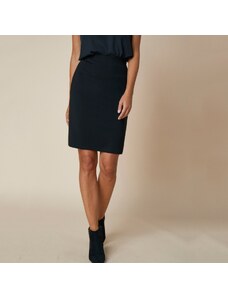 Blancheporte Jednofarebná úpletová sukňa čierna 050