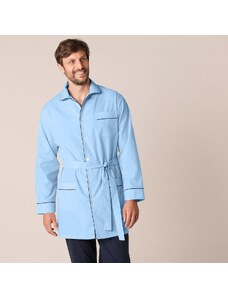 Blancheporte Pánska pyžamová košeľa na gombíky, popelín nebeská modrá 096