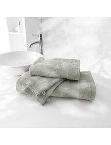 Blancheporte Froté súprava kúpeľňového textilu 350 g/m2 lipová zelená 072