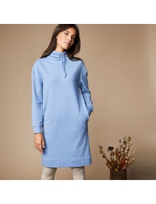 Blancheporte Meltonové šaty so stojačikom modrosivá 050