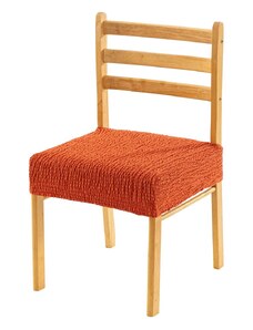 Blancheporte Súprava 2 poťahov na sedadlo stoličky oranžová 041