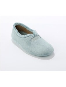 Blancheporte Mäkké papuče z umelej kožušiny modrá 041