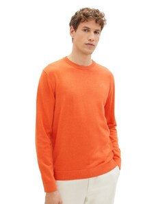 Pánsky pulover - Tom Tailor - oranžová - TOM TAILOR