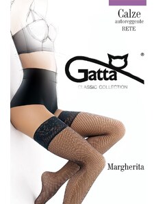 Punčochy Gatta Margherita 01 samodržící, síťované