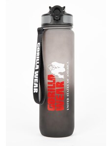 Gorilla Wear Fľaša na vodu Gradient 1000 ml - čierna/sivá