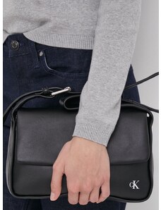 Kabelka Calvin Klein Jeans čierna farba,K60K611467