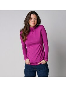 Blancheporte Rolákové tričko purpurová 056