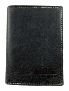 Dargelis Luxusná pánska kožená peňaženka - čierna 3626
