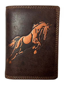 Kožená peňaženka s koňom - Lozano 104