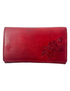 Dargelis Dámska kožená peňaženka - červená 3125