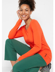 bonprix Športové dlhé tričko, bio bavlna, 2 ks, farba oranžová