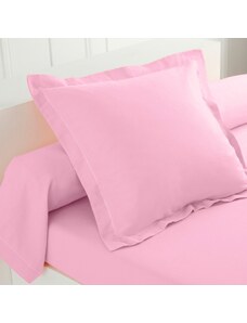 Blancheporte Jednofarebná flanelová posteľná bielizeň zn. Colombine ružová 143