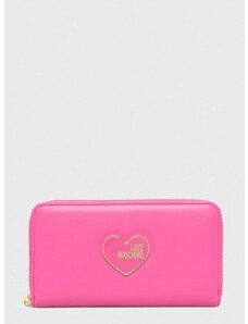 Peňaženka Love Moschino dámsky, ružová farba