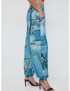 Bavlnené tepláky Versace Jeans Couture vzorované, 76HAA3B0 FS124
