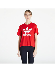 adidas Originals Dámské tričko adidas Trefoil Tee Boxy Better Scarlet