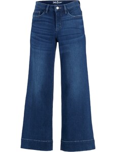 bonprix 7/8 Strečové džínsy, super mäkké, Culotte, farba modrá, rozm. 42
