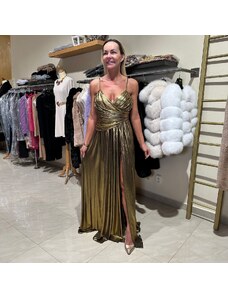 Markiza Moda Italiana Šaty Gold