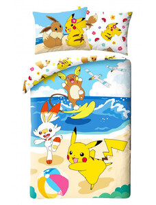 Halantex Obliečky Pokémon Pikachu 07 140x200 70x90 cm 100% Bavlna