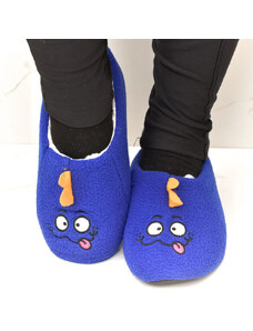 AURA.VIA Detské modré ponožkové papuče PIXXAR 30-35