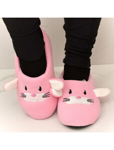 AURA.VIA Detské rúžové ponožkové papuče PIXXAR 30-35