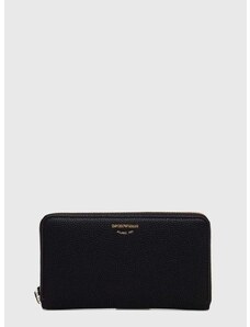 Peňaženka Emporio Armani dámsky, čierna farba, Y3H168 YVZ7B