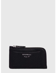 Peňaženka Emporio Armani dámsky, čierna farba, Y3H332 YWO3E