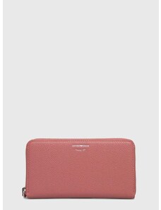 Peňaženka Emporio Armani dámsky, ružová farba, Y3H168 YVZ7E