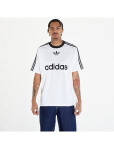 adidas Originals Pánske tričko adidas Adicolor Poly Short Sleeve Tee White/ Black