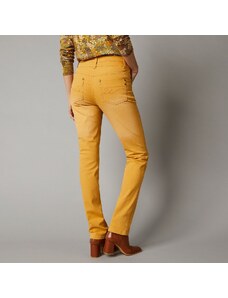 Blancheporte Rovné strečové džínsy, farebné medová 046