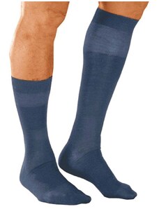 Blancheporte Ponožky s masážnym efektom zo škótskej bavlny, 2 páry modrá 038