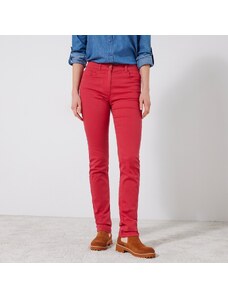 Blancheporte Úzke jednofarebné dlhé nohavice červená 036