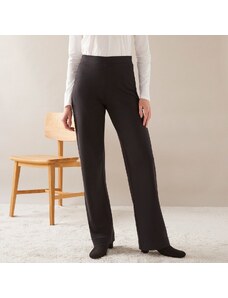 Blancheporte Rovné široké nohavice z úpletu Milano čierna 042