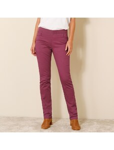 Blancheporte Rovné nohavice, plátno purpurová 046