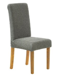 Blancheporte Extra pružný poťah s textúrou na stoličku sivá 001