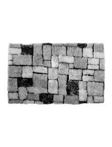 Blancheporte Hebká kúpeľňová predložka Mozaika sivá 061